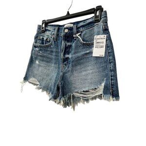 New PISTOLA Size 25 NOVA HIGH RISE SHORT Regular CORVETTE Distressed